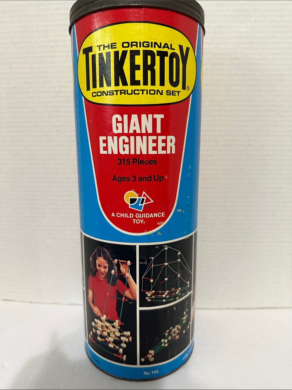 1970’s The Original Tinkertoy Construction Set Giant Engineer